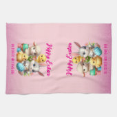Linge De Cuisine Poussins De Pâques Mignonnes Poussins De Pâques Po (Horizontal)