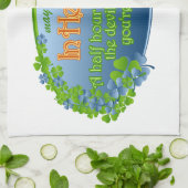 Linge De Cuisine Pouvez vous être dans le ciel (Plié)