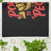 Linge De Cuisine Pouvoir au peuple (Plié)