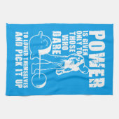 Linge De Cuisine POUVOIR - Motivation de la musculation (Horizontal)
