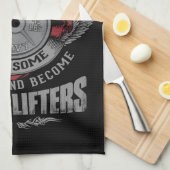 Linge De Cuisine Powerlifting - STEP UP Barbell Plate - Gym (Quart Plié)