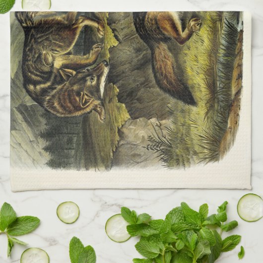 Linge De Cuisine Prairie Wolf (Plié)