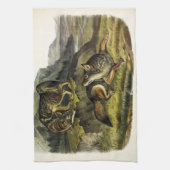 Linge De Cuisine Prairie Wolf (Vertical)