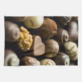 Linge De Cuisine Pralines délicieuses de chocolat (Horizontal)