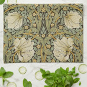 Linge De Cuisine Pre-Raphaelite de cru de mouron de William Morris (Plié)