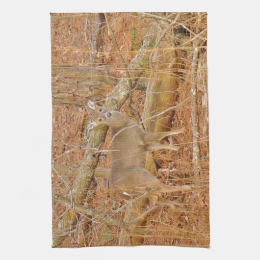 Linge De Cuisine Premier hiver du Cerf de Bébé (Vertical)