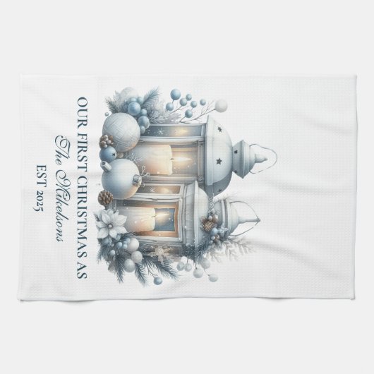 Linge De Cuisine Premier Noël (Horizontal)