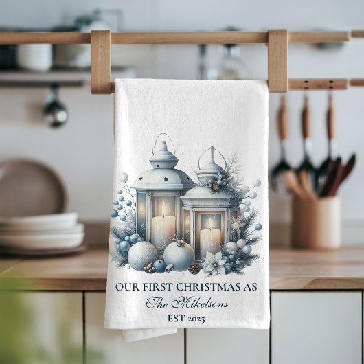 Linge De Cuisine Premier Noël ensemble
