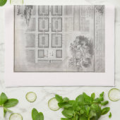 Linge De Cuisine Premier plan de ville nouvelle, Edimbourg 1767 (Plié)