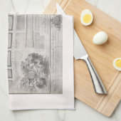 Linge De Cuisine Premier plan de ville nouvelle, Edimbourg 1767 (Quart Plié)