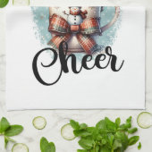 Linge De Cuisine Prenez une tasse de Noël Cheer (Plié)