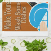 Linge De Cuisine Préparez-vous à la maison des plats de lavage (Plié)