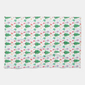 Linge De Cuisine Préppy Christmas Tree Motif (Horizontal)