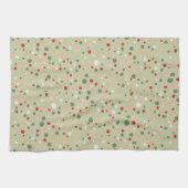 Linge De Cuisine Preppy Polka Dot Noël Fun Holiday (Horizontal)