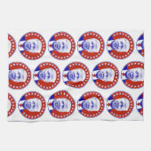 Linge De Cuisine President Donald Trump in Red (Horizontal)