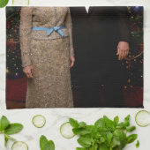 Linge De Cuisine Président George Bush, Laura Christmas Maison Blan (Plié)