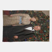 Linge De Cuisine Président George Bush, Laura Christmas Maison Blan (Horizontal)