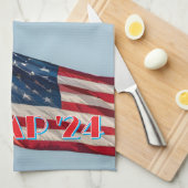 LINGE DE CUISINE PRÉSIDENT TRUMP 2024 (Quart Plié)