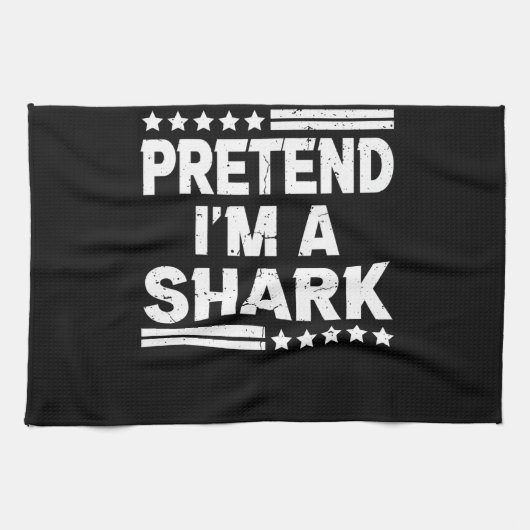 Linge De Cuisine Pretend Poison de Shark (Horizontal)