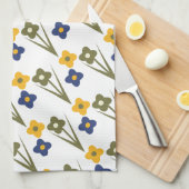 Linge De Cuisine Pretty Spring Floral  (Quart Plié)