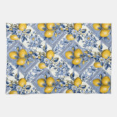 Linge De Cuisine Pretty Talavera Tile All-Over Print Lemons (Horizontal)