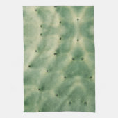 Linge De Cuisine Prickly Pear Texture Pale Pastel Vert (Vertical)