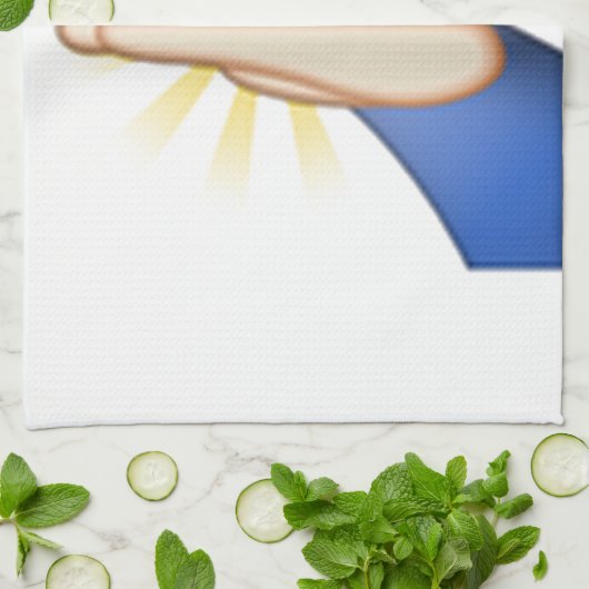 Linge De Cuisine prier émoji (Plié)