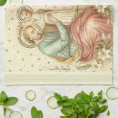 Linge De Cuisine Prière de catholique de St Joseph et de Jésus (Plié)