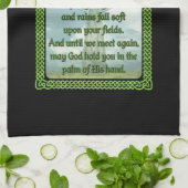 Linge De Cuisine Prière irlandaise (Plié)