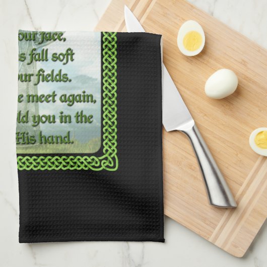 Linge De Cuisine Prière irlandaise (Quart Plié)