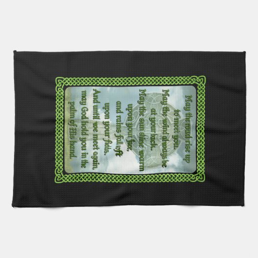 Linge De Cuisine Prière irlandaise (Horizontal)