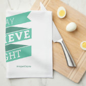 Linge De Cuisine Priez. Croyez. Combat (Quart Plié)