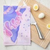 Linge De Cuisine Prima Ballerina Hippo - Ajouter Votre Nom / Texte (Quart Plié)