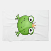 Linge De Cuisine Prince de grenouille. Grenouille heureuse (Horizontal)