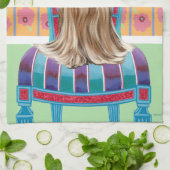 Linge De Cuisine Princesse de la Couronne Yorkie (Plié)