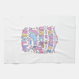 Linge De Cuisine Princesse Licorne du Royaume Licorne Charmant POD