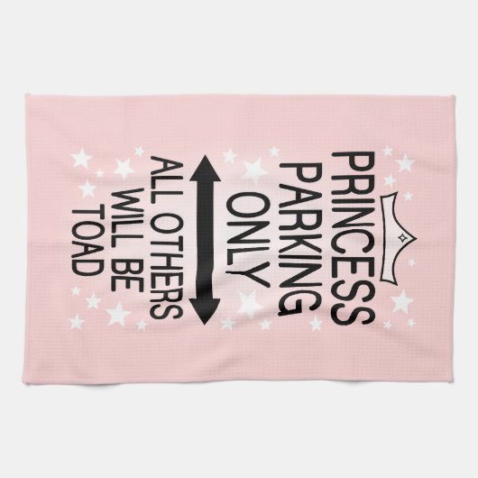 Linge De Cuisine Princesse Parking Only (Horizontal)
