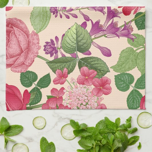 Linge De Cuisine printemps (Plié)