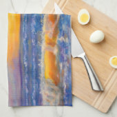 LINGE DE CUISINE "PRINTEMPS BREAK 2026 OCEAN WAVE" (Quart Plié)