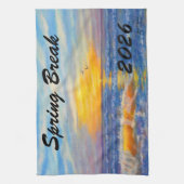 LINGE DE CUISINE "PRINTEMPS BREAK 2026 OCEAN WAVE" (Vertical)
