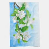 Linge De Cuisine Printemps (fleurs de pomme) (Vertical)