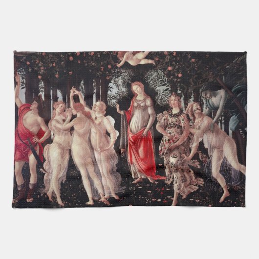 Linge De Cuisine Printemps Primavera Sandro Botticelli Renaissance (Horizontal)