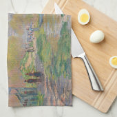 Linge De Cuisine Printemps sur la Seine par Monet Impressionniste (Quart Plié)