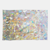 Linge De Cuisine Prismatic Stained Glass Effect - Rainbow Prismatic (Horizontal)