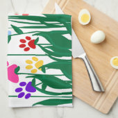 Linge De Cuisine Production de masse de jardin d'agrément (Quart Plié)