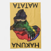 Linge De Cuisine Produit de Personnaliser du continent africain (Vertical)