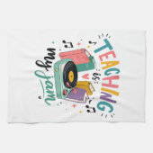 Linge De Cuisine Prof Enseignement Rétro Est Mon Jam Disque Vinyle (Horizontal)