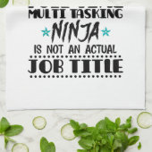 Linge De Cuisine Professeur De Drame Seulement Parce Que Multi-Tâch (Plié)