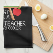 Linge De Cuisine Professeur de lecture (Quart Plié)