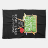 Linge De Cuisine Professeur de lecture (Horizontal)